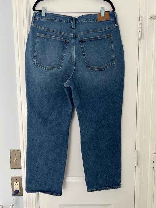 Madewell The Perfect Vintage Straight Jeans in a classic blue wash Size 16W - Picture 2 of 6